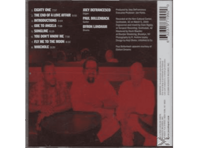 Joey DeFrancesco - Snapshot (CD) von HIGH NOTE