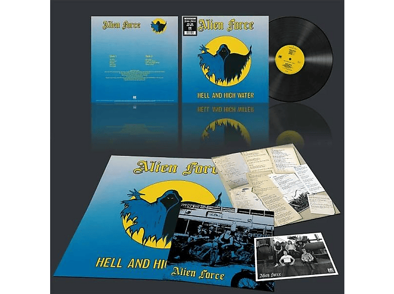 Alien Force - Hell And High Water (Black Vinyl) (Vinyl) von HIGH ROLLE