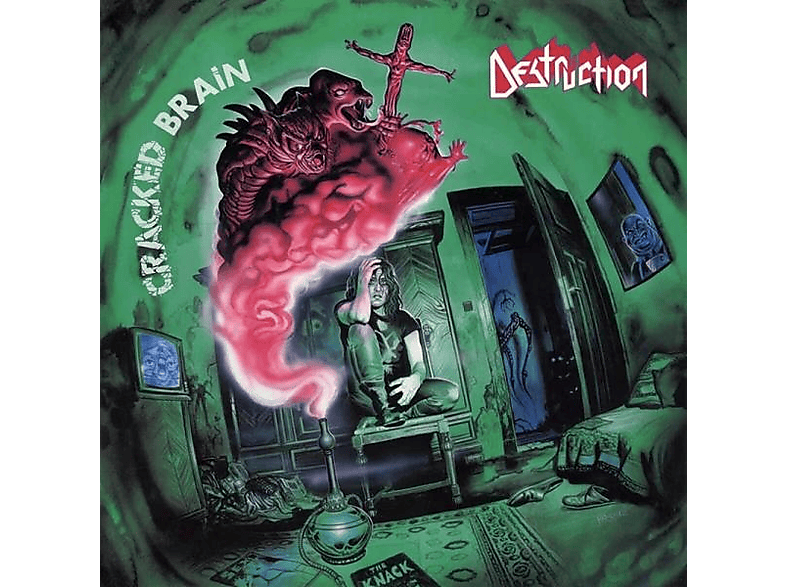 Destruction - Cracked Brain (Mixed Splatter Vinyl) (Vinyl) von HIGH ROLLE