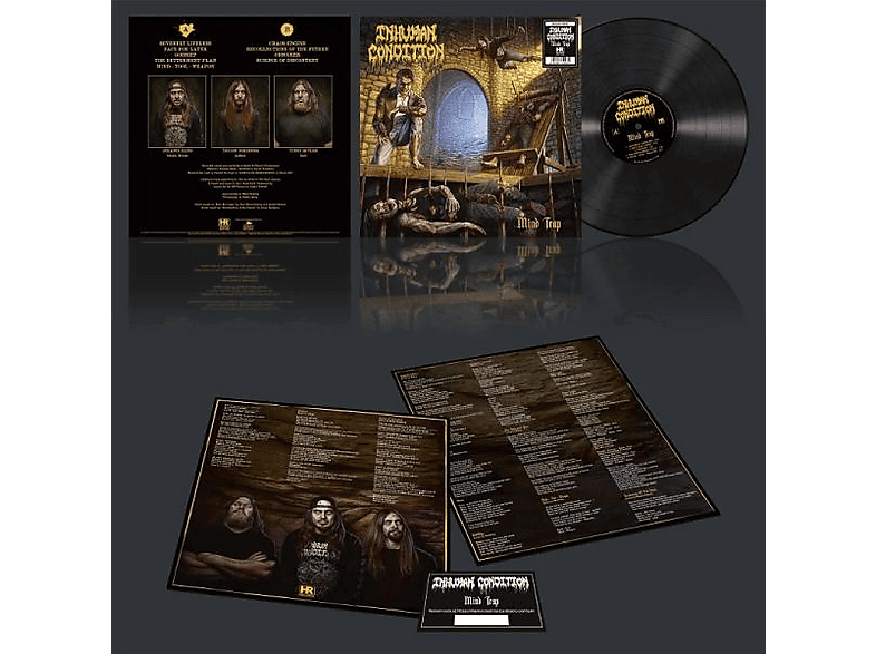 Inhuman Condition - MIND TRAP (BLACK) (Vinyl) von HIGH ROLLE