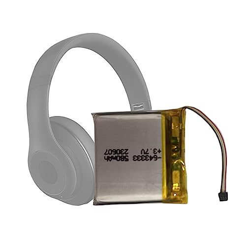 HIGHAKKU Ersatzakku Batterie AEC643333 kompatibel mit Beats Studio 2, Studio 3, Solo Pro Wireless Headset Headphones Battery Replacement von HIGHAKKU