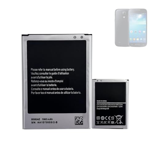 HIGHAKKU Ersatzakku Batterie B500BE B500AE kompatibel mit Galaxy S4 Mini GT-I9192, GT-I9190, GT-I9195, GT-I9195L, GT-I9197, SGH-I257M, GT-I9195I, SGH-I257, SCH-I435, SHV-E370K, GT-I9192I HIGHAKKU Ersatzakku Batterie B500BE B500AE kompatibel mit Galaxy S4 Mini GT-I9192, GT-I9190, GT-I9195, GT-I9195L, GT-I9197, SGH-I257M, GT-I9195I, SGH-I257, SCH-I435, SHV-E370K, GT-I9192I von HIGHAKKU