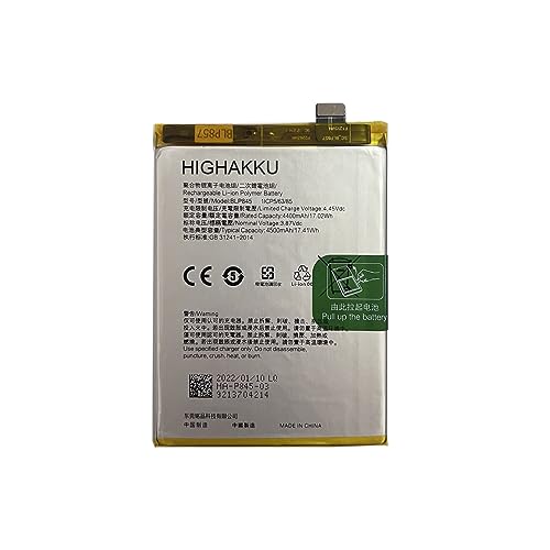 HIGHAKKU Ersatzakku Batterie BLP845 kompatibel mit OnePlus Nord CE 5G/OnePlus Nord Core Edition 5G EB2101, EB2103 with Tools von HIGHAKKU