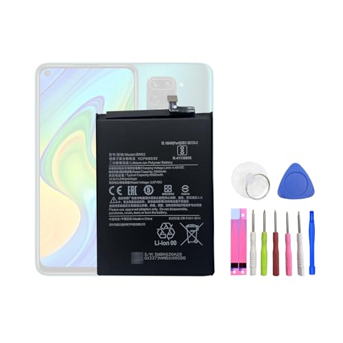 HIGHAKKU Ersatzakku Batterie BN62 kompatibel mit Red-mi Note 9 (4G) / Poco M3 / Red-mi 9T with Tools von HIGHAKKU