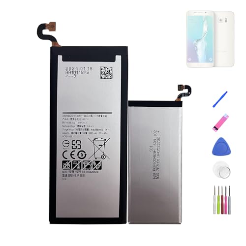 HIGHAKKU Ersatzakku Batterie EB-BG928ABE kompatibel mit Samsung Galaxy S6 Edge Plus G928P G9287 G928F G928V G9280 SM-G9280 with Tools von HIGHAKKU