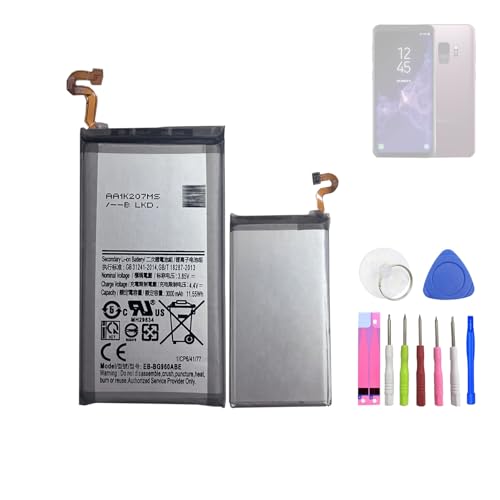 HIGHAKKU Ersatzakku Batterie EB-BG960ABE EB-BG960ABA kompatibel mit Samsung Galaxy S9 SM-G960 with Tools HIGHAKKU Ersatzakku Batterie EB-BG960ABE EB-BG960ABA kompatibel mit Samsung Galaxy S9 SM-G960 with Tools von HIGHAKKU