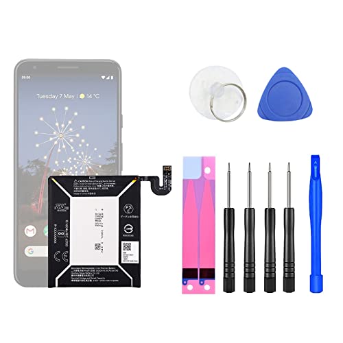 HIGHAKKU Ersatzakku Batterie G020A-B kompatibel mit Google Pixel 3a XL 6.0 inch with Tools von HIGHAKKU