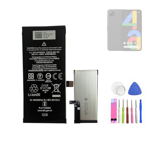 HIGHAKKU Ersatzakku Batterie G025J-B kompatibel mit Google Pixel 4A 5.81 inch (not fits for Google Pixel 4A 5G) with Tools von HIGHAKKU