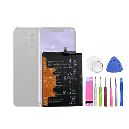 HIGHAKKU Ersatzakku Batterie HB386589ECW kompatibel mit Huawei Mate 20 Lite & P10 Plus & Nova 5T with Tools HIGHAKKU Ersatzakku Batterie HB386589ECW kompatibel mit Huawei Mate 20 Lite & P10 Plus & Nova 5T with Tools von HIGHAKKU