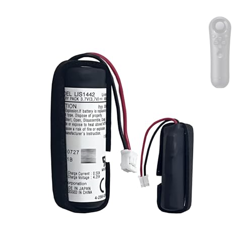 HIGHAKKU Ersatzakku Batterie LIS1442 4-180-962-01 (PS3 Without Ball on Left Hand) kompatibel mit So-ny PS3 Playstation 3 Move Navigation Controller Battery von HIGHAKKU