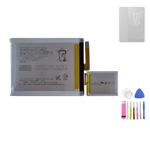 HIGHAKKU Ersatzakku Batterie LIS1618ERPC kompatibel mit So-ny Xperia XA & So-ny Xperia E5 Mobile with Tools von HIGHAKKU