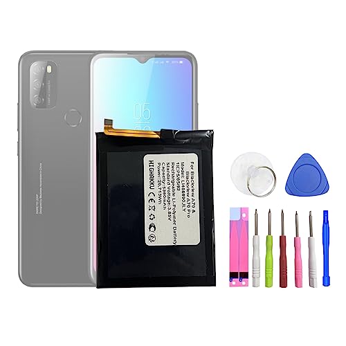 HIGHAKKU Ersatzakku Batterie Li486690JLY kompatibel mit Blackview A70 & Blackview A70 Pro von HIGHAKKU