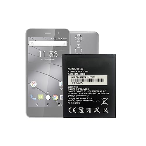 HIGHAKKU Ersatzakku Batterie V30145-K1310-X463 kompatibel mit Gigaset Smartphone GS160 / GS170 von HIGHAKKU