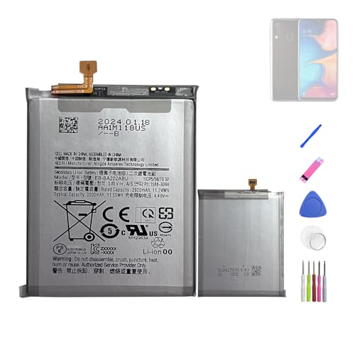HIGHAKKU Ersatzakku EB-BA202ABU kompatibel mit Samsung Galaxy A20e SM-A202 with Tools HIGHAKKU Ersatzakku EB-BA202ABU kompatibel mit Samsung Galaxy A20e SM-A202 with Tools von HIGHAKKU