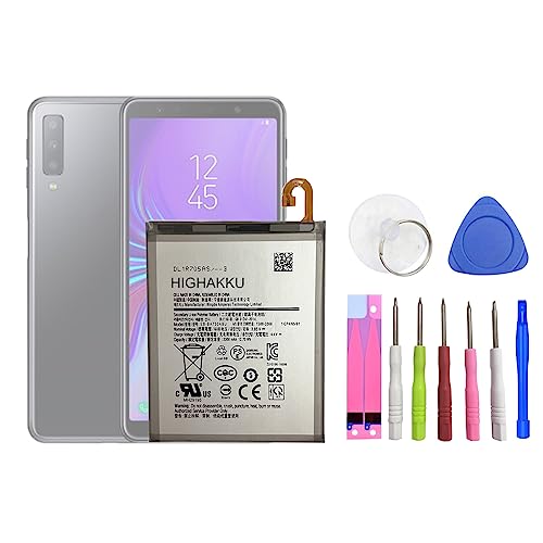 HIGHAKKU Ersatzakku EB-BA750ABU kompatibel mit Samsung Galaxy A7 2018 SM-A750 & Galaxy A10 SM-A105 with Tools HIGHAKKU Ersatzakku EB-BA750ABU kompatibel mit Samsung Galaxy A7 2018 SM-A750 & Galaxy A10 SM-A105 with Tools von HIGHAKKU