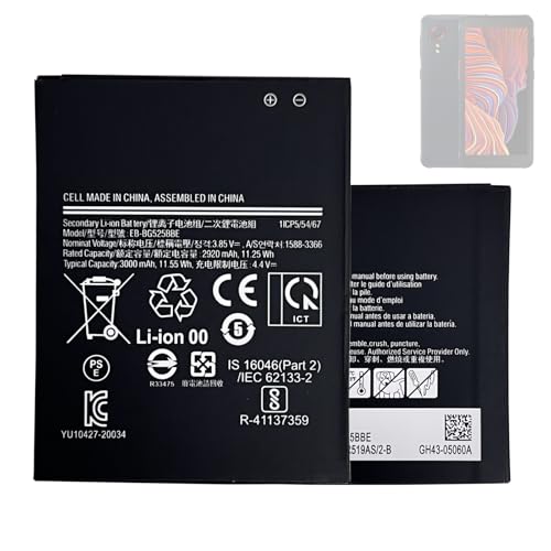 HIGHAKKU Ersatzakku EB-BG525BBE kompatibel mit Samsung Galaxy Xcover 5 SM-G525 with Tools von HIGHAKKU