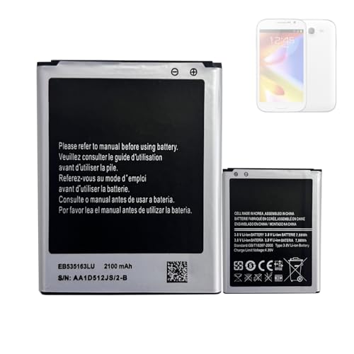 HIGHAKKU Ersatzakku EB535163LU kompatibel mit Galaxy Grand i9080 Neo i9060 DuoS i9082 von HIGHAKKU