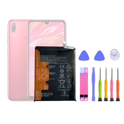 HIGHAKKU Ersatzakku HB406689ECW kompatibel mit Huawei Y7 2019 / Y9 2019 / Honor 8C with Tools von HIGHAKKU