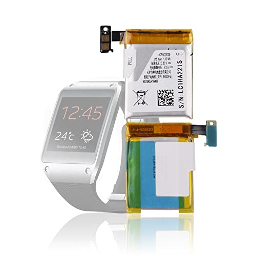 HIGHAKKU Smartwatch Ersatzakku Batterie B030FE Kompatibel mit Samsung Galaxy Gear SM-V700 von HIGHAKKU