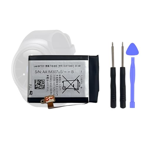 HIGHAKKU Smartwatch Ersatzakku Batterie EB-BR730ABE Kompatibel mit Samsung Gear S2 3G R730A R730V R600 R730S R735V SM-R735 von HIGHAKKU