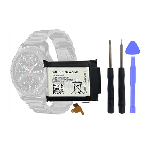 HIGHAKKU Smartwatch Ersatzakku Batterie EB-BR760ABE Kompatibel mit Samsung Gear S3 Frontier S3 Classic SM-R760 R765 R770 von HIGHAKKU