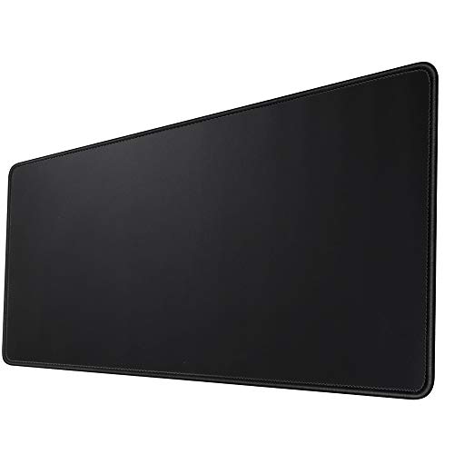 HIHUHEN mauspad/Gaming Mauspad 600 x 300 x 3mm/ XL Mousepad/Tischunterlage Large Size/Verbessert Präzision und Geschwindigkeit(60x30 Black001) von HIHUHEN