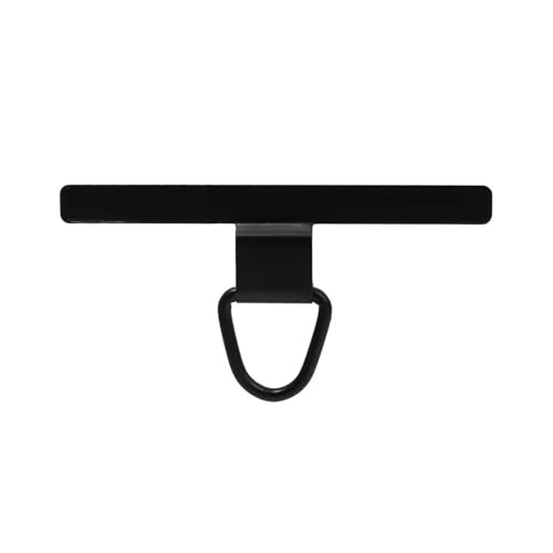 HIKOO DAILY 1/2/3 Stück stabiles Edelstahl-Handy-Umhängeband, Patch-Clip, ultradünn, Metall-Handy-Aufhängeriemen, Dichtung, Ersatz-Haltegurt (Metall, schwarz, 3 Stück) von HIKOO DAILY