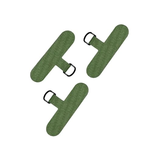 HIKOO DAILY 1/3/5 Stück Handy-Schutzhülle in T-Form, geflochten, Umhängeband, Zubehör, Webkarte, Grün, 3 Stück HIKOO DAILY 1/3/5 Stück Handy-Schutzhülle in T-Form, geflochten, Umhängeband, Zubehör, Webkarte, Grün, 3 Stück von HIKOO DAILY