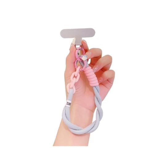 HIKOO DAILY 243 Handyanhänger, Umhängekordel zum Aufhängen, kurze Handschlaufe, Anti-Verlust-Kette für Damen, Schlüsselanhänger von HIKOO DAILY