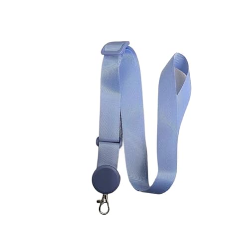 HIKOO DAILY Abnehmbarer, verstellbarer Riemen, Umhängeband für Handy, flach, Nylon, Halsketten-Clip, Schnappschnur, Seil zum Aufhängen (12) von HIKOO DAILY
