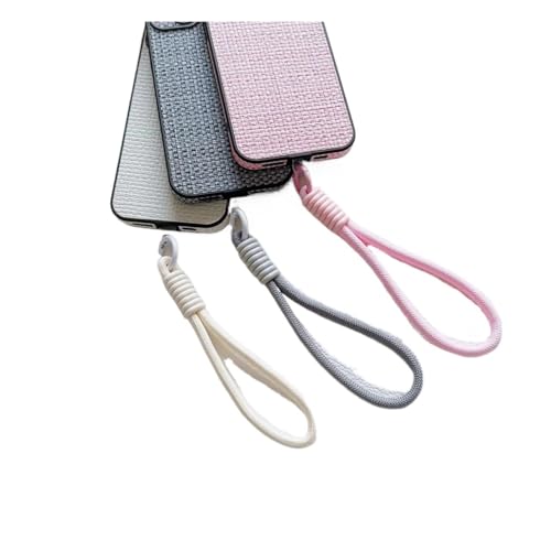 HIKOO DAILY Handy-Umhängeband zum Aufhängen, Kordel mit Patch, Handgelenkschlaufe für Handyhülle, Seil, Schlüsselanhänger (9) von HIKOO DAILY