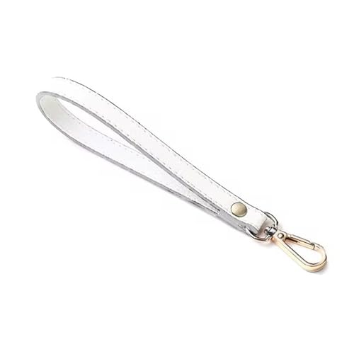HIKOO DAILY Handyband aus weichem PU-Leder, tragbar, einfach, einfarbig, PU-Leder-Handschlaufe, Handy-Zubehör (04) von HIKOO DAILY
