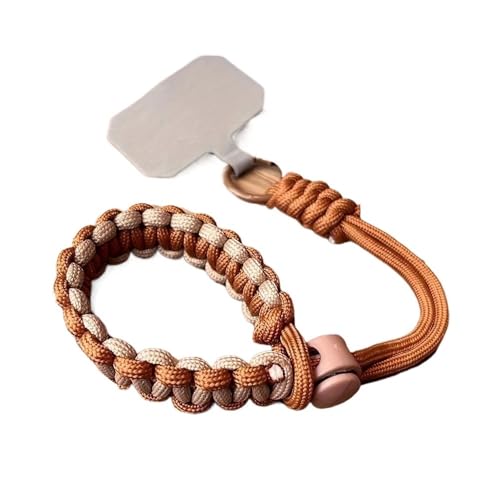HIKOO DAILY Niedliches Handy-Schlüsselband zum Aufhängen, Dekoration, kann getragen werden, Drehseil, Anti-Verlust-Anhänger, modisch, stark, kurze Handgelenkbänder, Braun HIKOO DAILY Niedliches Handy-Schlüsselband zum Aufhängen, Dekoration, kann getragen werden, Drehseil, Anti-Verlust-Anhänger, modisch, stark, kurze Handgelenkbänder, Braun von HIKOO DAILY