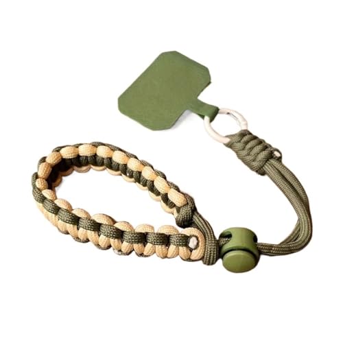 HIKOO DAILY Niedliches Handy-Schlüsselband zum Aufhängen, Dekoration, kann getragen werden, Drehseil, Anti-Verlust-Anhänger, modisch, stark, kurze Handgelenkbänder, Grün HIKOO DAILY Niedliches Handy-Schlüsselband zum Aufhängen, Dekoration, kann getragen werden, Drehseil, Anti-Verlust-Anhänger, modisch, stark, kurze Handgelenkbänder, Grün von HIKOO DAILY
