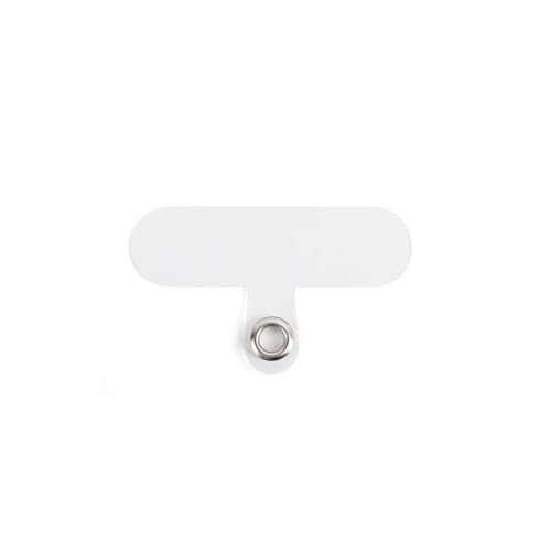 HIKOO DAILY Universelles transparentes Handy-Schlüsselband, Kartendichtung, Anti-Verlust, Bonbonfarben, zum Aufhängen, feste Karte (1 x transparent) von HIKOO DAILY