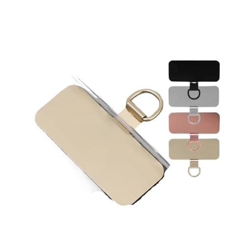 Handy-Umhängeband aus Metall, abnehmbar, Anti-Verlust-Universal-Handyseil, zum Aufhängen, für iPhone 15, 14, Samsung (gemischt A01, 2 Stück) von HIKOO DAILY
