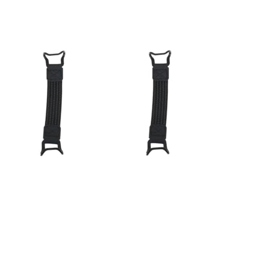 Universal-Handschlaufe für Handys, Tablets, Fingergriff, elastisches Band, Anti-Rutsch-Band mit Metallhalterung, für iPad, Samsun (2 Stück) von HIKOO DAILY