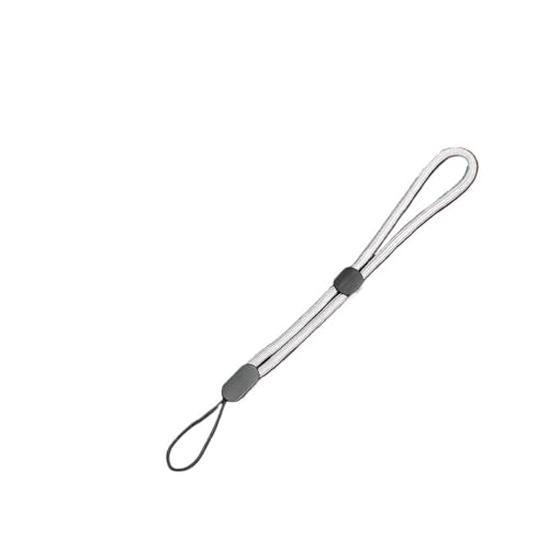 Verstellbare Handschlaufe für iPhone XS 8 Samsung Xiaomi Gadget Key PSP Anti-Verlust-Seilschnur (G05-grau) von HIKOO DAILY