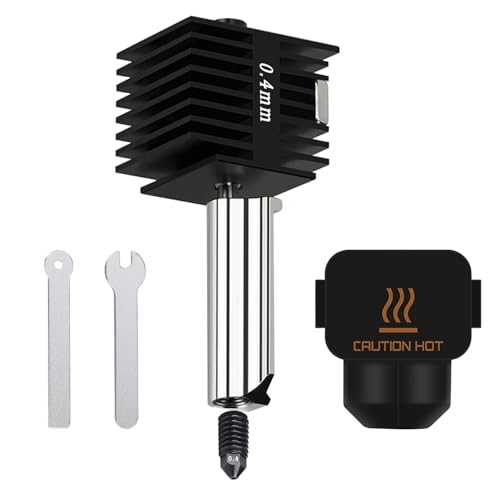 HIKUDIY 0.4mm Bambu Lab A1/A1 Mini Hotend, 3D Drucker Ersatzteile Ersatzdruckkopf für Bambu Lab A1/A1 Mini 3D Drucker von HIKUDIY
