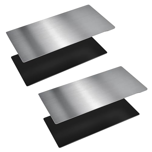HIKUDIY 2PCS Flex Build Plate, Flexible Platte aus Federstahl, Flexbett und magnetische Basisplattform für Anycubic Photon Mono 4/Mono 4 Ultra Resin 3D Drucker von HIKUDIY
