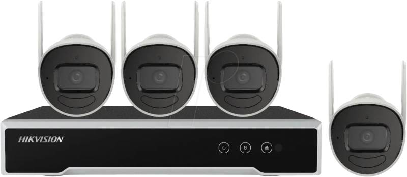NK42W0H-1T - Netzwerk-Videorekorder, Set inkl. 4 Kameras von HIKVISION