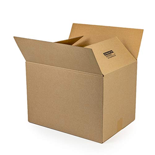 SPARKARTON Karton 430 × 310 × 300 mm, 1-Wellig Versandkarton, Schachtel Verpackung, 25 St. von HILDE24