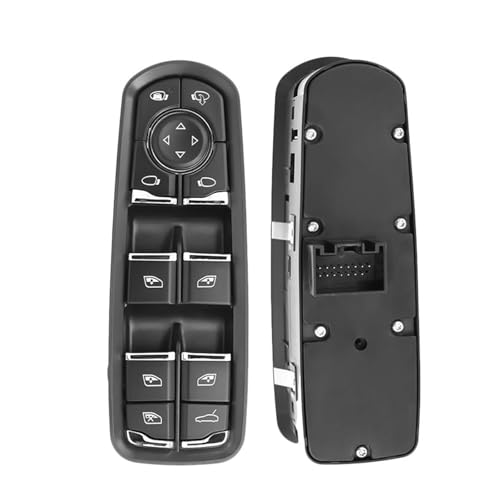 Fensterschalter Elektrische Für Für Cayenne Für Macan 7PP959858AEDML 7PP959858RDML 7PP959858MDML Vorne Links Fensterheber Schalter Taste Fensterheberschalter(7PP959858AEDML) von HILLAR
