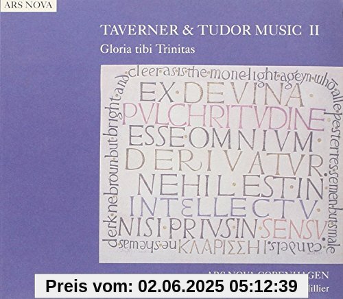 Taverner & Tudor Music II Taverner & Tudor Music II von HILLIER