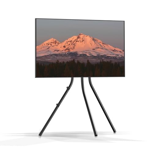 HILLPORT TV Ständer Tripod für 42-86 Zoll Flachbildschirm bis zu 65kg, Stilvolle Einfachheit höhenverstellbarer TV Ständer mit DREI Beinen für Wohnzimmer, VESA max.600×400mm,Schwarz,YS613B HILLPORT TV Ständer Tripod für 42-86 Zoll Flachbildschirm bis zu 65kg, Stilvolle Einfachheit höhenverstellbarer TV Ständer mit DREI Beinen für Wohnzimmer, VESA max.600×400mm,Schwarz,YS613B von HILLPORT