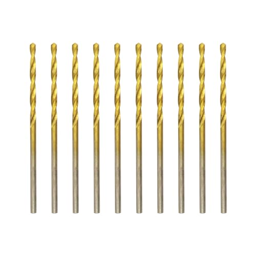 Titan HSS Metallbohrer 1.5mm x 40mm x 10pcs Professional Geschliffen Kobalt Spiralbohrer fur Edelstahl und Metall Titan HSS Metallbohrer 1.5mm x 40mm x 10pcs Professional Geschliffen Kobalt Spiralbohrer fur Edelstahl und Metall von HILPATY