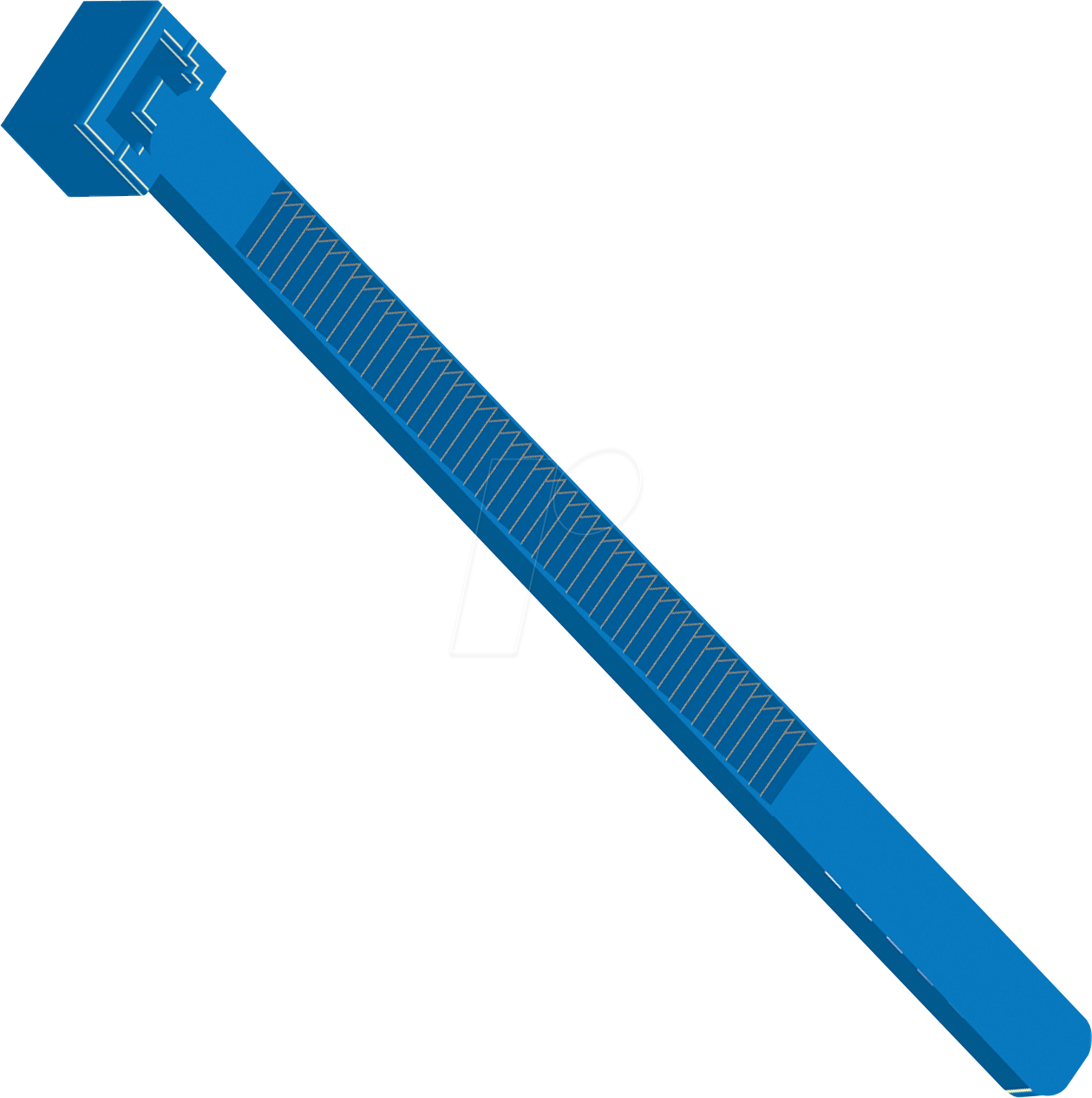 H-P 06060-4 - Kabelbinder, 140 x 3,5, blau, 100 Stk. von HILPRESS