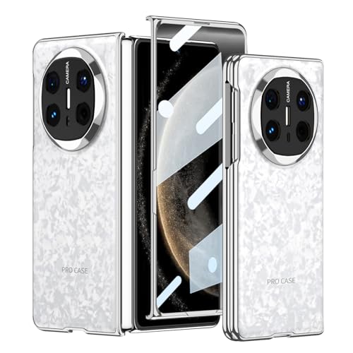 HILQBUFN Case for Huawei Mate X6, Ultra Thin Luxury Galvanised Mobile Phone Case Screen Protector Camera Protection Scratch-Resistant All-Round Protection Protective Case, White, Mate X6 HILQBUFN Case for Huawei Mate X6, Ultra Thin Luxury Galvanised Mobile Phone Case Screen Protector Camera Protection Scratch-Resistant All-Round Protection Protective Case, White, Mate X6 von HILQBUFN