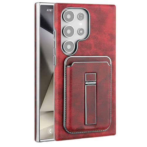 HILQBUFN Handyhülle Für Samsung Galaxy S25 Ultra/S25 Plus/S25, Magnetisches Leder Hülle Brieftasche Abnehmbare Kartenfach Ständer Abdeckung,Rot,S25 Ultra HILQBUFN Handyhülle Für Samsung Galaxy S25 Ultra/S25 Plus/S25, Magnetisches Leder Hülle Brieftasche Abnehmbare Kartenfach Ständer Abdeckung,Rot,S25 Ultra von HILQBUFN
