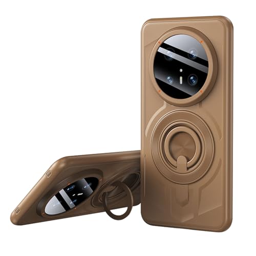 HILQBUFN Hülle Magnetische für Huawei Mate 70 Pro+/70 Pro/70, Stoßfeste Handytasche mit Drehen Ring Ständer Kabelloses Laden Schutzhülle,Braun,70 Pro+ HILQBUFN Hülle Magnetische für Huawei Mate 70 Pro+/70 Pro/70, Stoßfeste Handytasche mit Drehen Ring Ständer Kabelloses Laden Schutzhülle,Braun,70 Pro+ von HILQBUFN